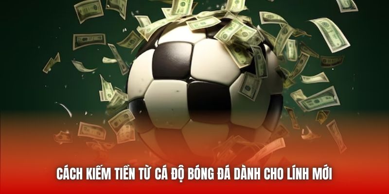 Cách kiếm tiền từ cá độ bóng đá dành cho lính mới